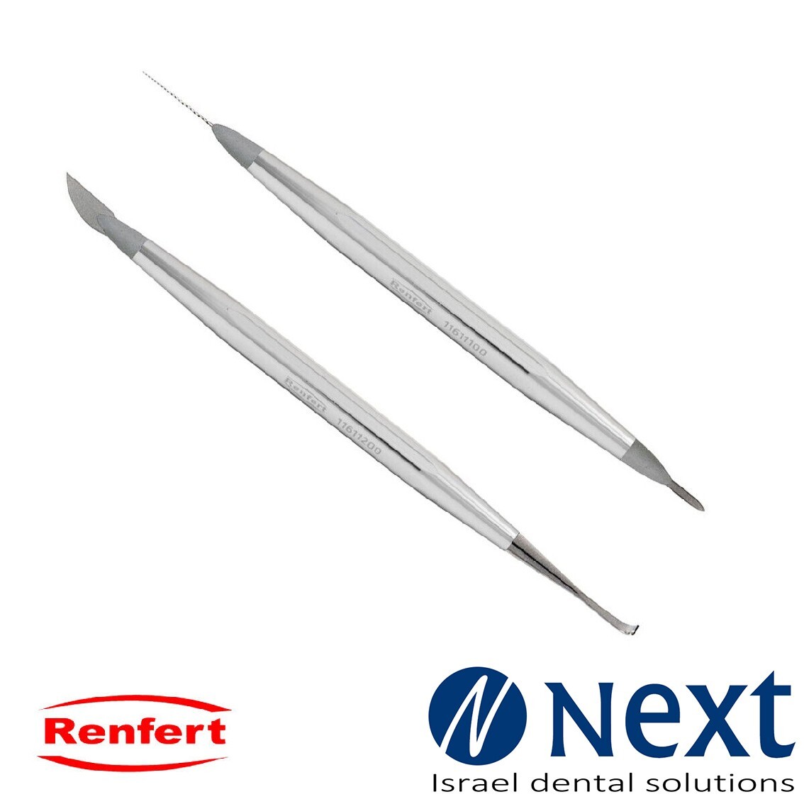 Dental Lab Renfert Ergo ceramic porcelain modeling instrument Double sided 2 pcs