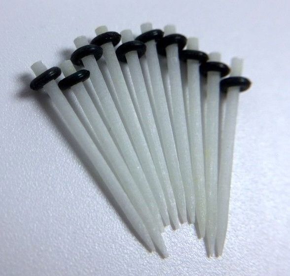 200PCS Dental Glass Fiber Post Root Canal Pins Straight 1.0 1.2 1.4 1.6mm Posts