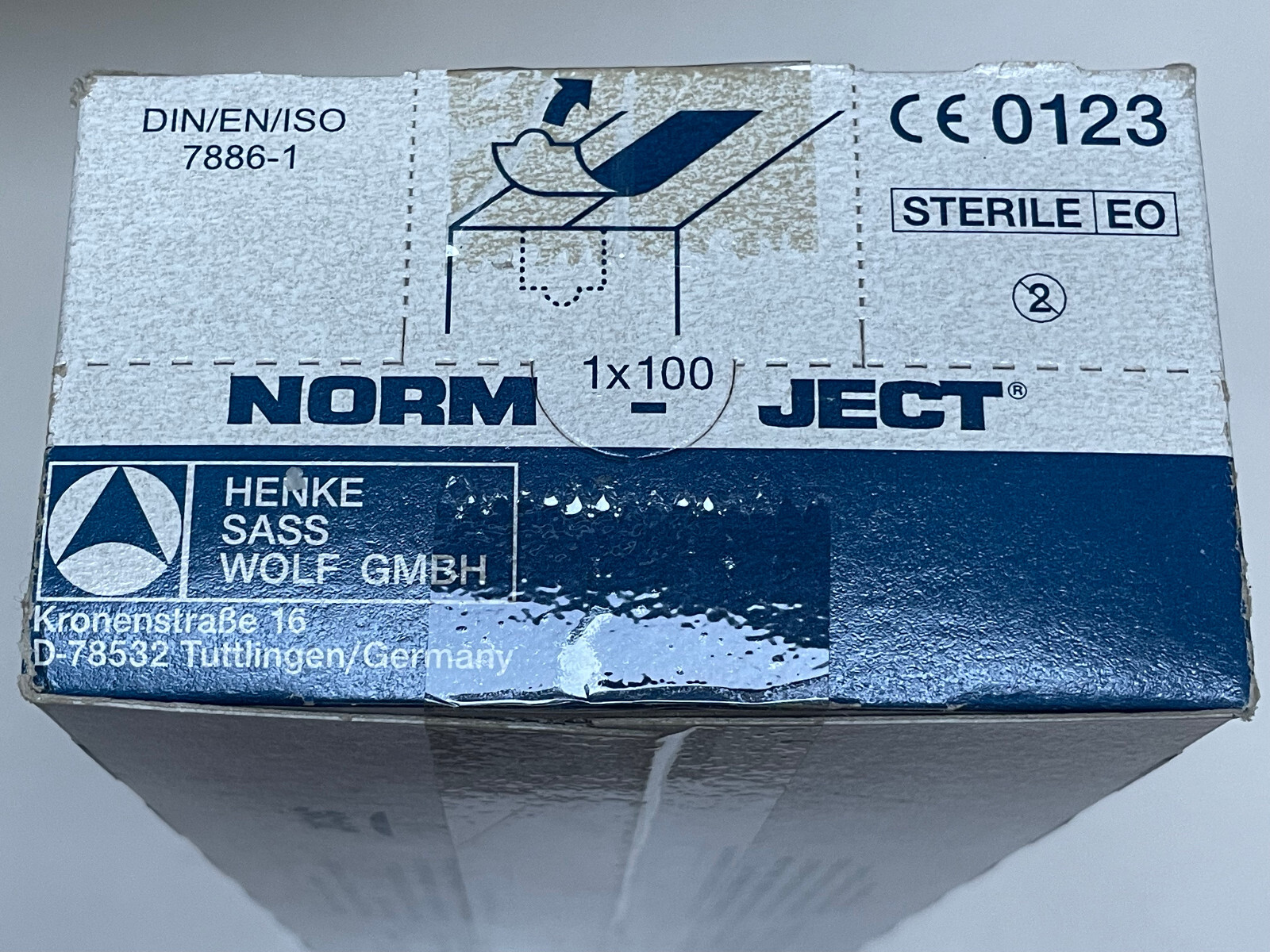 SYRINGE NO NEEDLE – Norm-Ject 4030-X00V0 Luer Lock Sterile Latex-Free 3mL 100/PK