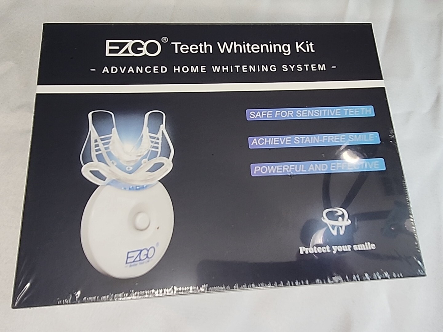 EZGO Teeth Whitening Kit Tooth Whitener with LED Light