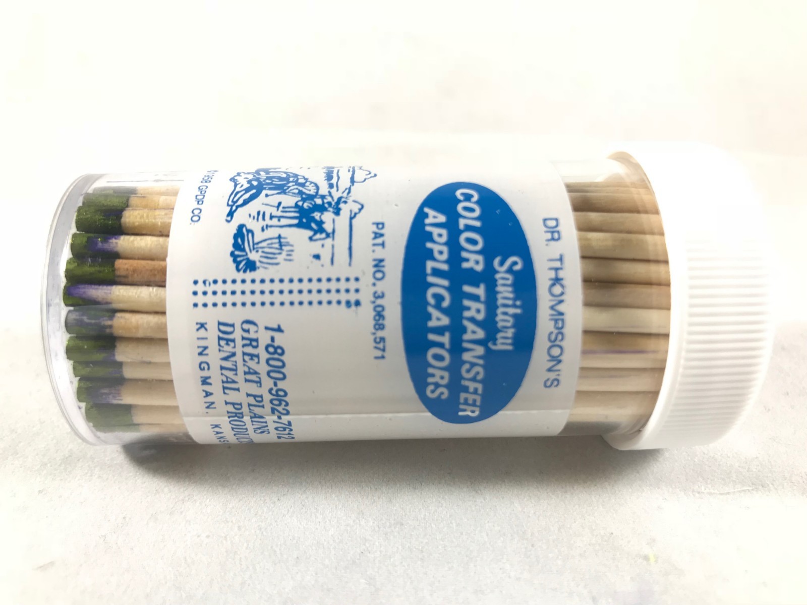 Dr. Thompson’s Color Transfer Applicators 150/pk – Great Plains Dental Products