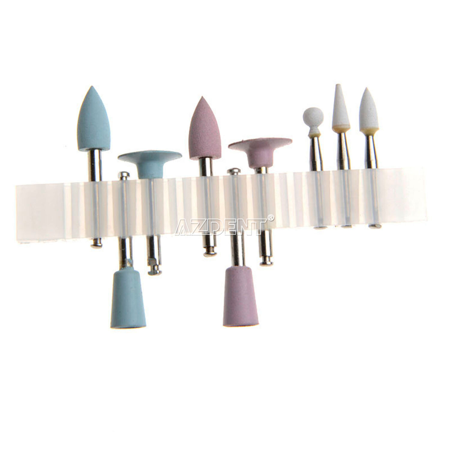 Dental Composite Polishing Kit Rubber Polisher Resin Base For Handpiece AZDENT