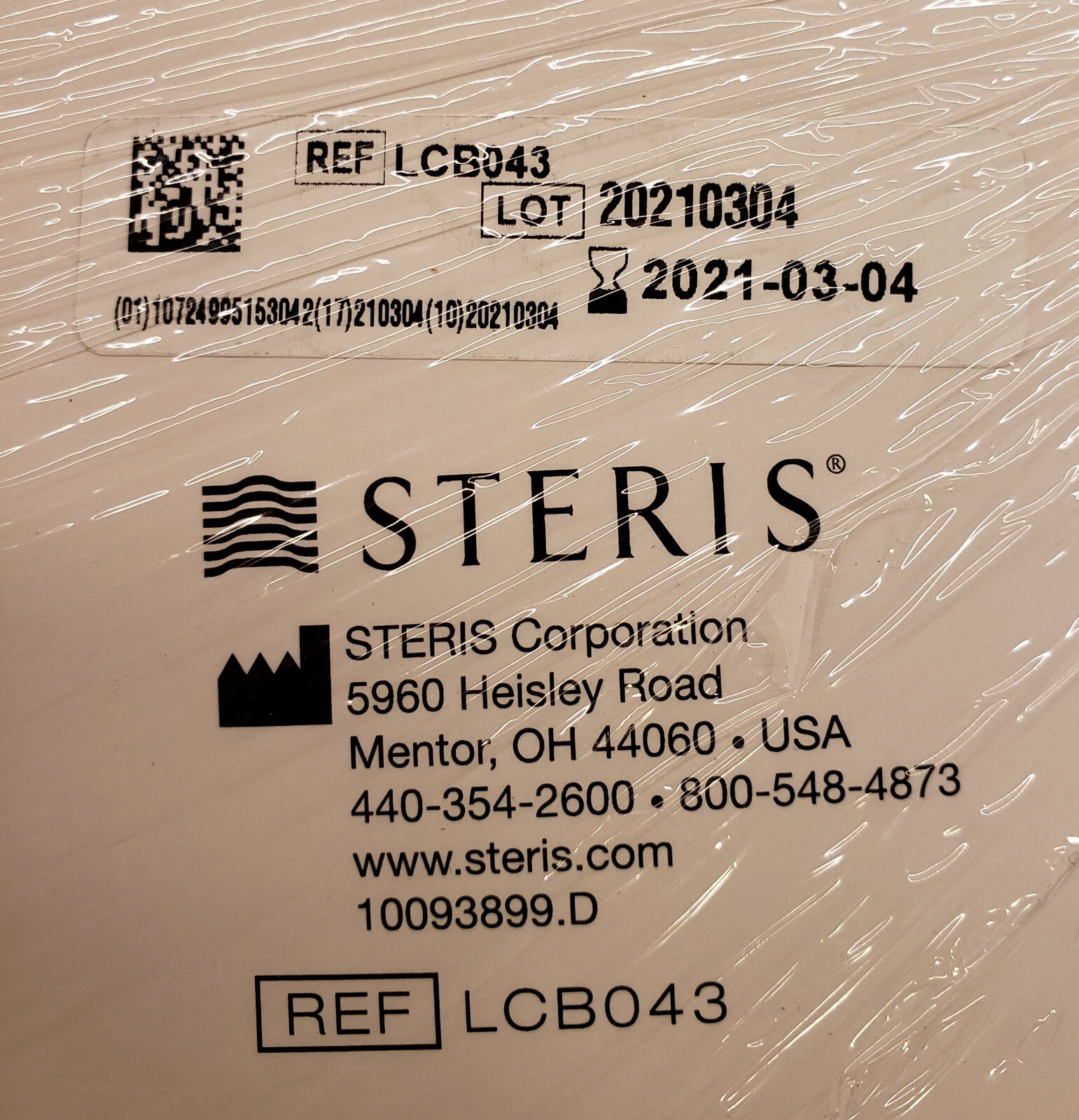 Steris VERIFY Assert Sterilization Indicators 25 ea LCB043 Expired 03-04-21