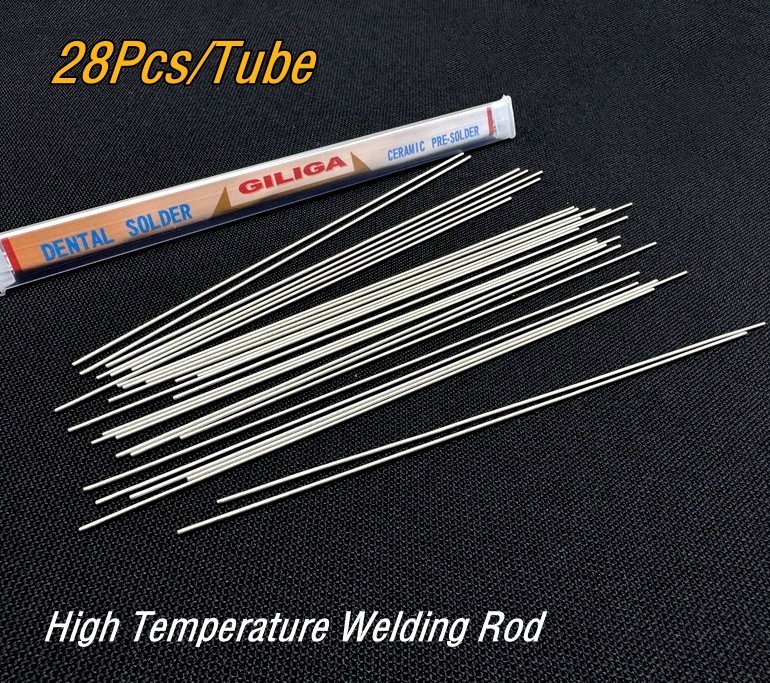 Dental Orthodontic Soldering Wire High/Low Temperature Welding Rod Silver Solder