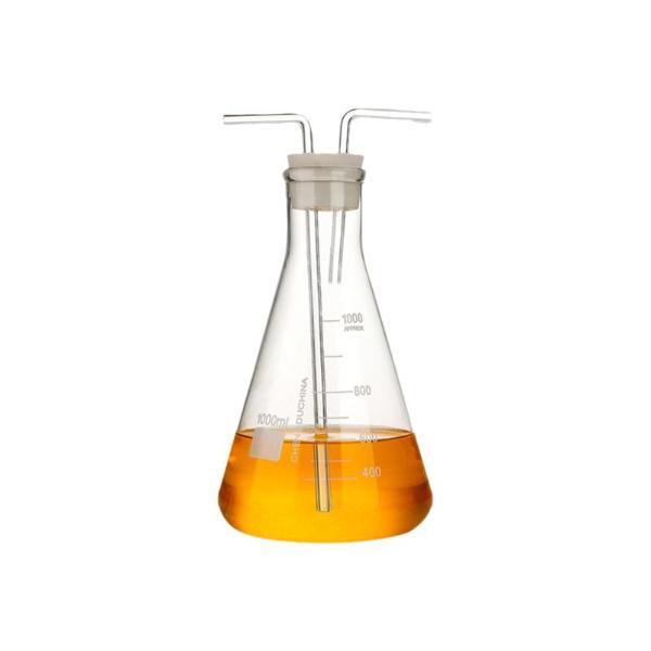 Triangle Gas Washing Bottle 100ml-2000ml Lab Supply Glassware Erlenmeyer Flask