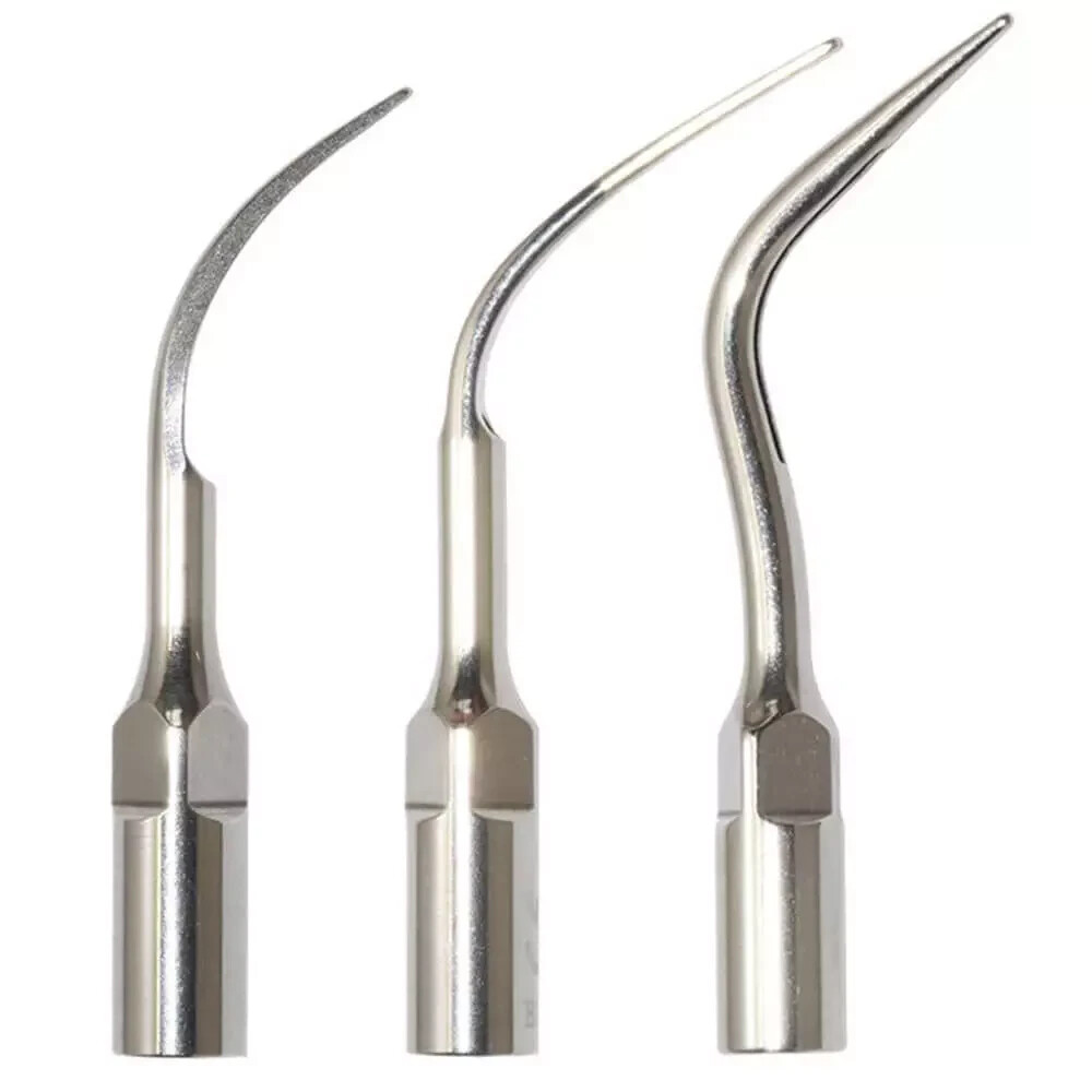 Dental Ultrasonic Scaler Tips Set (P1+P3+P4) – Compatible with Woodpecker EMS