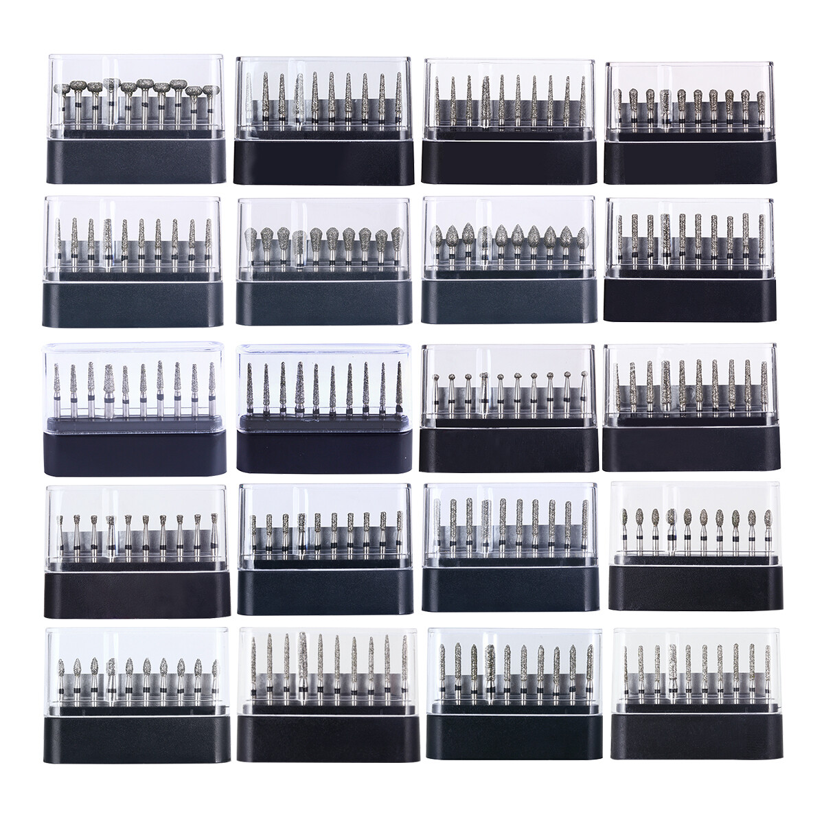10pcs Dental Super Coarse Diamond FG Burs Drills for High Speed Handpiece AZDENT