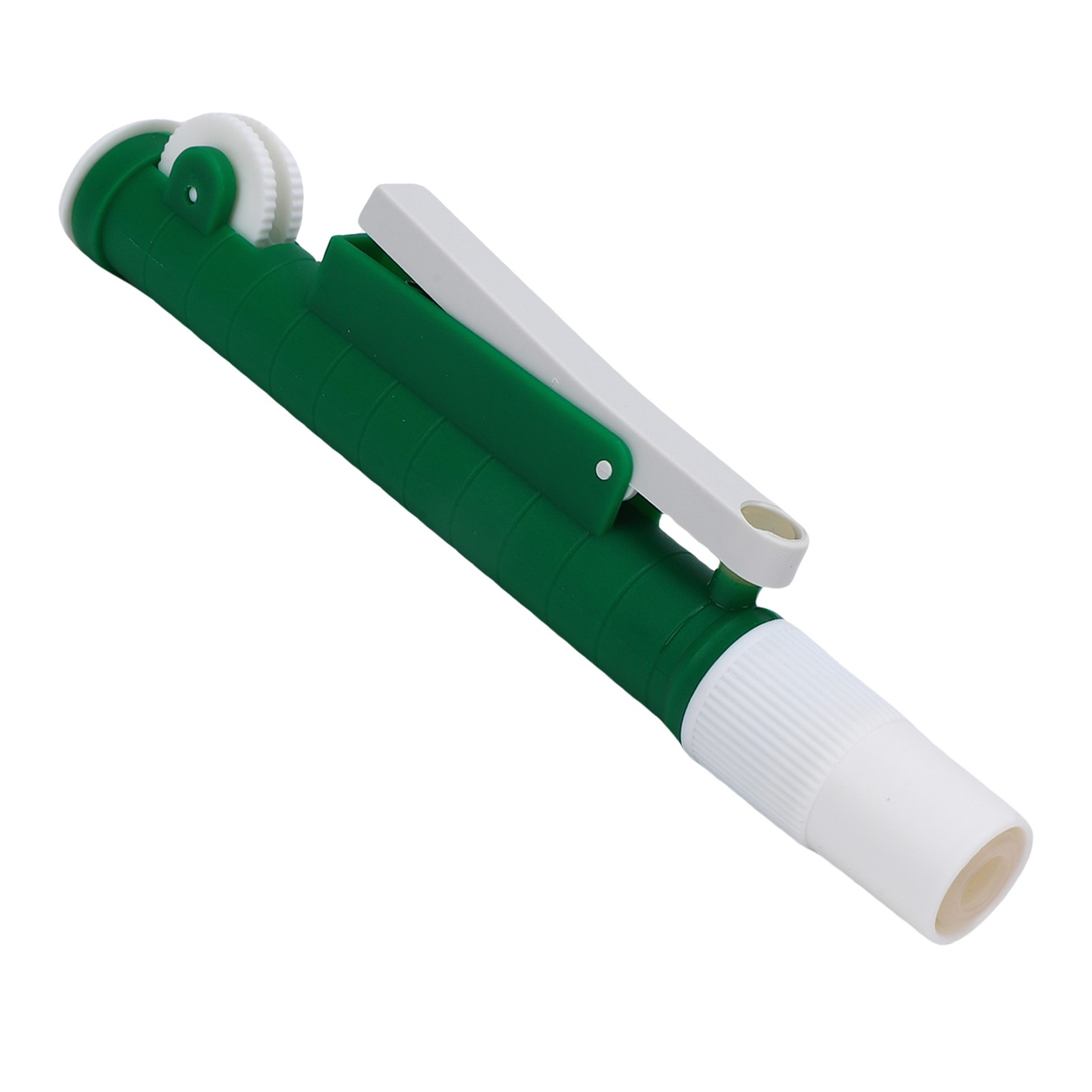 Green 10ml Manual Pipette Controller For Accurate Liquid Handling With Plastic