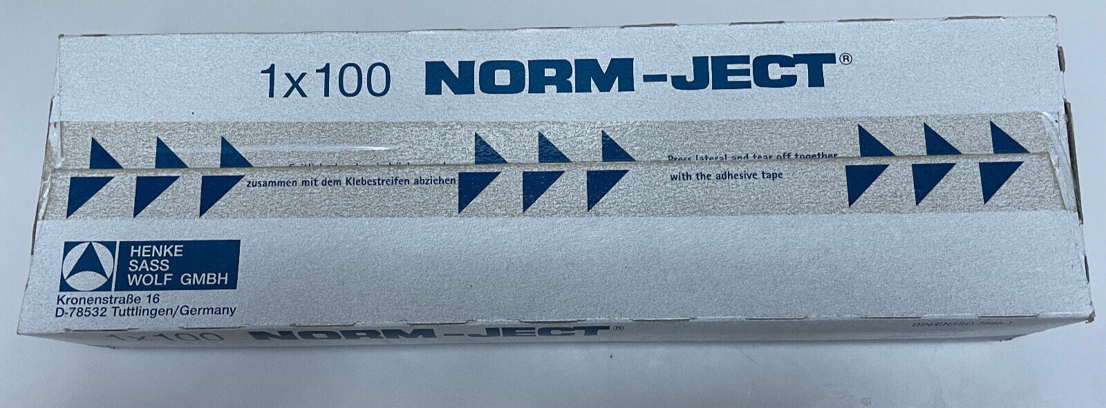 SYRINGE NO NEEDLE – Norm-Ject 4030-X00V0 Luer Lock Sterile Latex-Free 3mL 100/PK