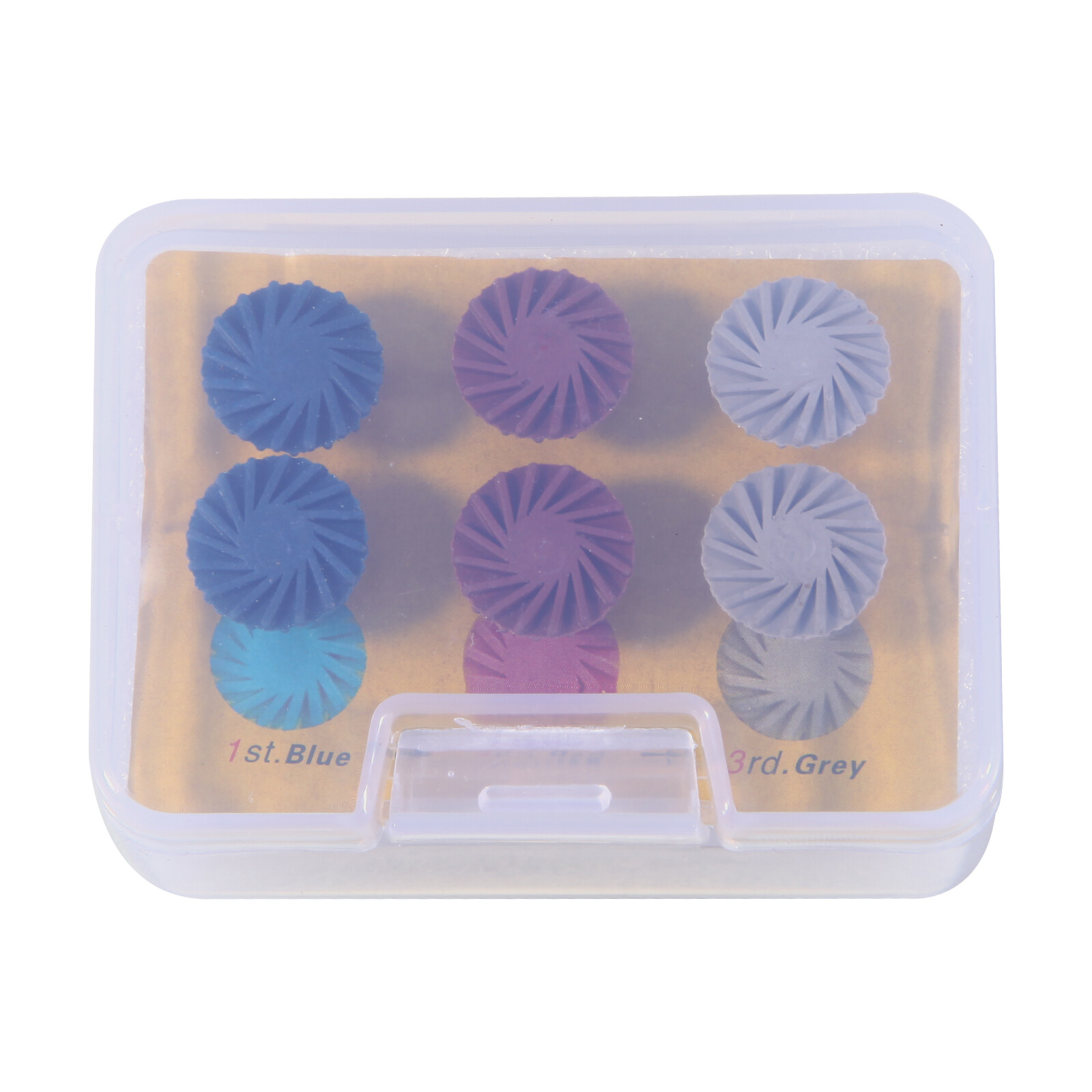 Dental Composite Polishing Wheel Discs Burs Kit RA 2.35mm 6pcs/pack st