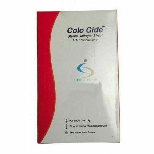 NEW COLO GIDE STERILE COLLAGEN SHEET GTR MEMBRANE 10 x 15mm