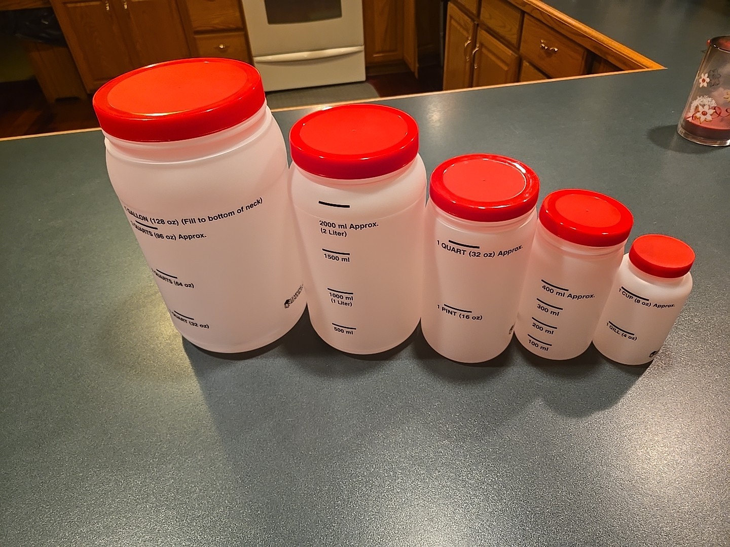 Eisco Labs Measuring Cylinder’s Set Learning Resources Measuring Jars – NEW!