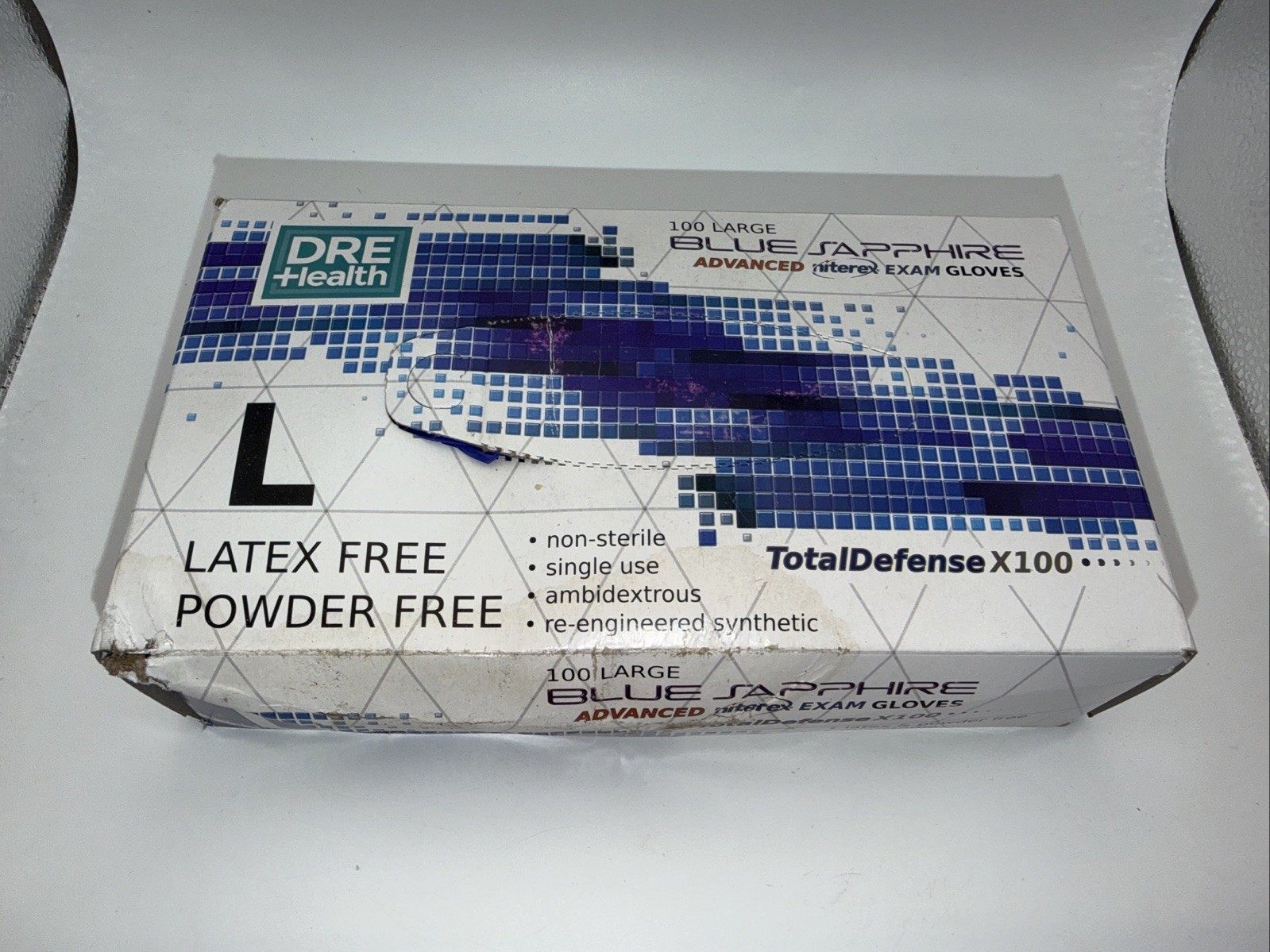 Large Clear Vinyl Medical Exam Gloves – Pack of 100 EXPIRED 2023-11