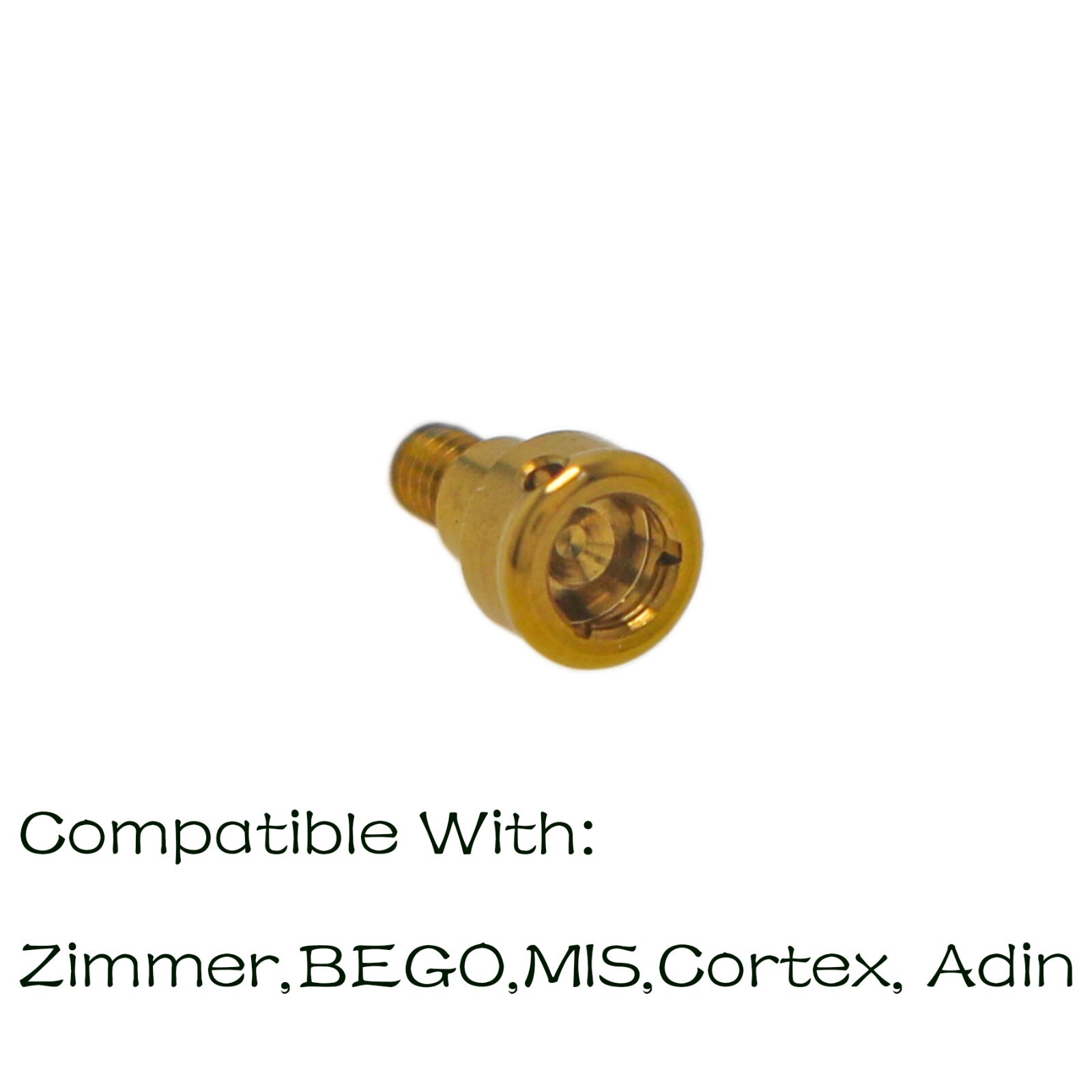 US Locator Abutment for Zimmer Tapered Screw Vent 3.5/4.5 Internal Hex Implants