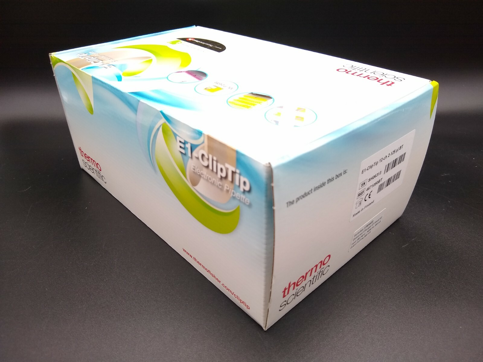 Thermo Scientific 4671050BT E1-ClipTip 2-125μL 12Ch Bluetooth Electronic Pipette