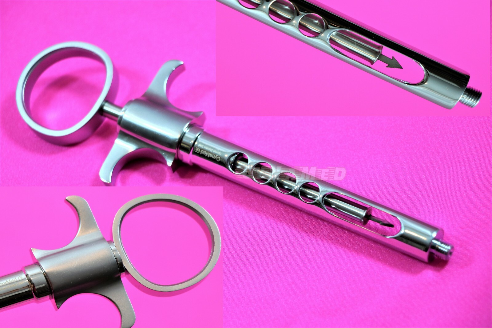 1 PREMIUM GERMAN HEAVY DUTY Dental Aspirating Syringe Dental Instruments 1.8CC