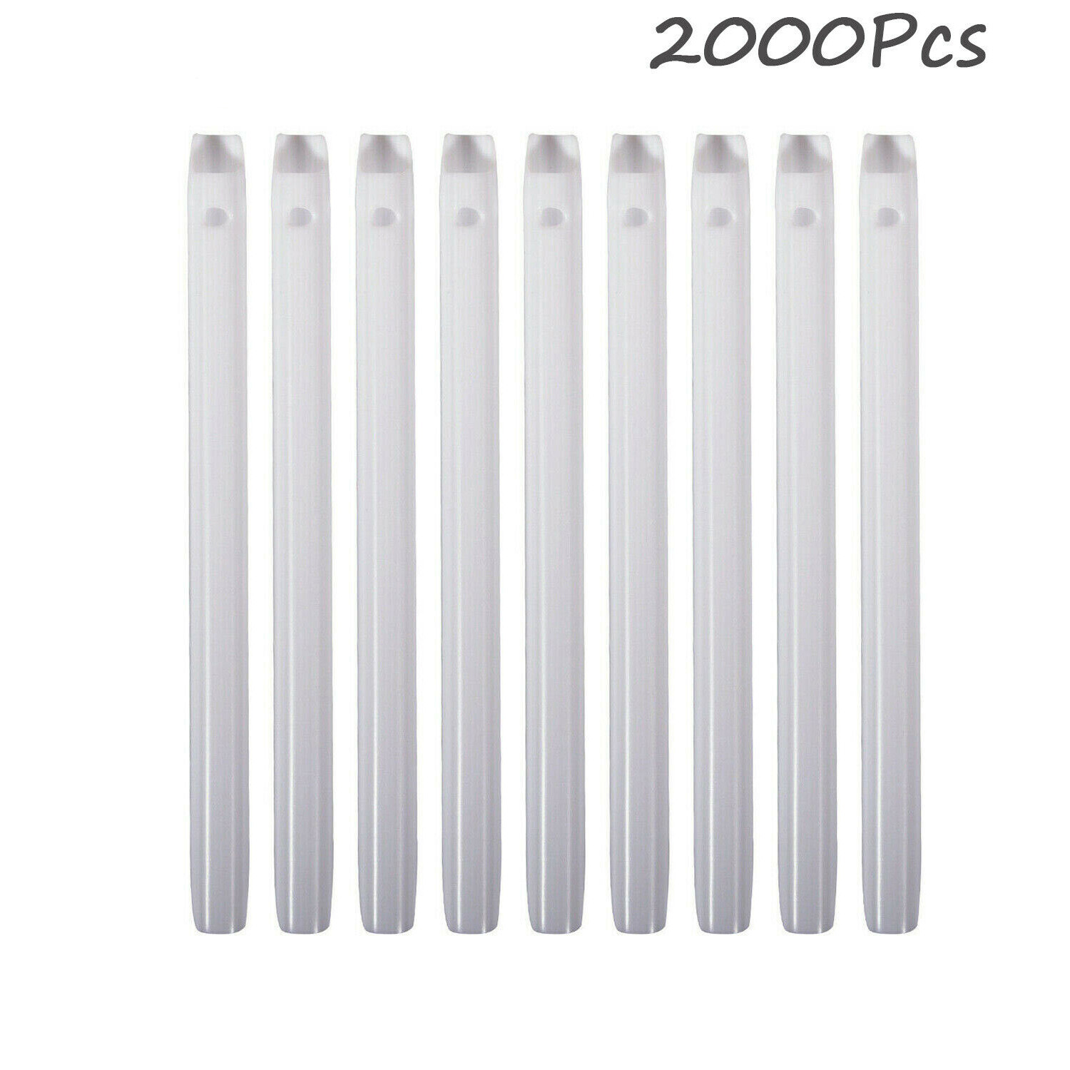 2000Pcs Dental High-Volume Evacuator Suction Tips Combo White -20Bags