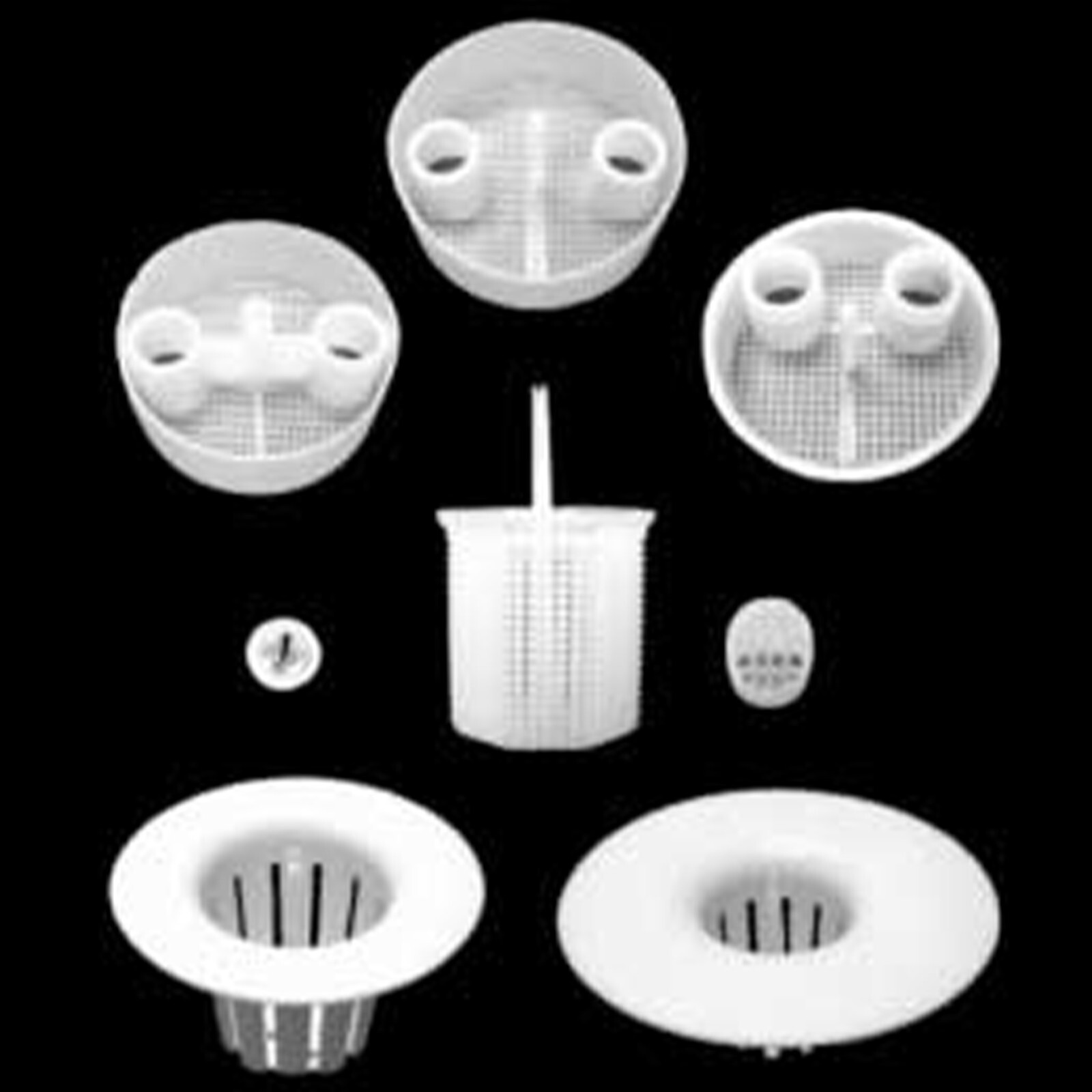 Defend 2 1/4″ Clear/Opaque Plastic Evacuation Traps Fits A-dec models DT-5502