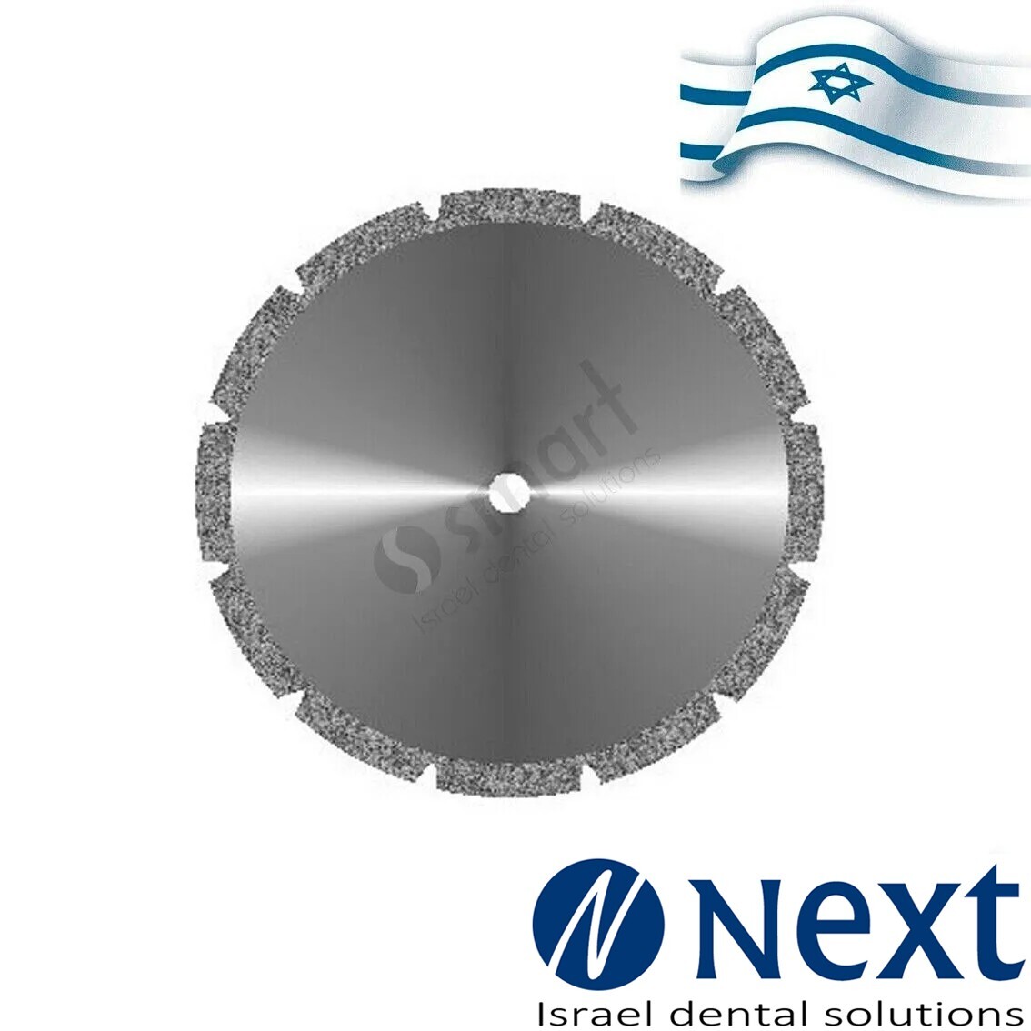 Dental Lab Diamond Plaster Cutting disc Israel made 45 x 0.35 stone die 3