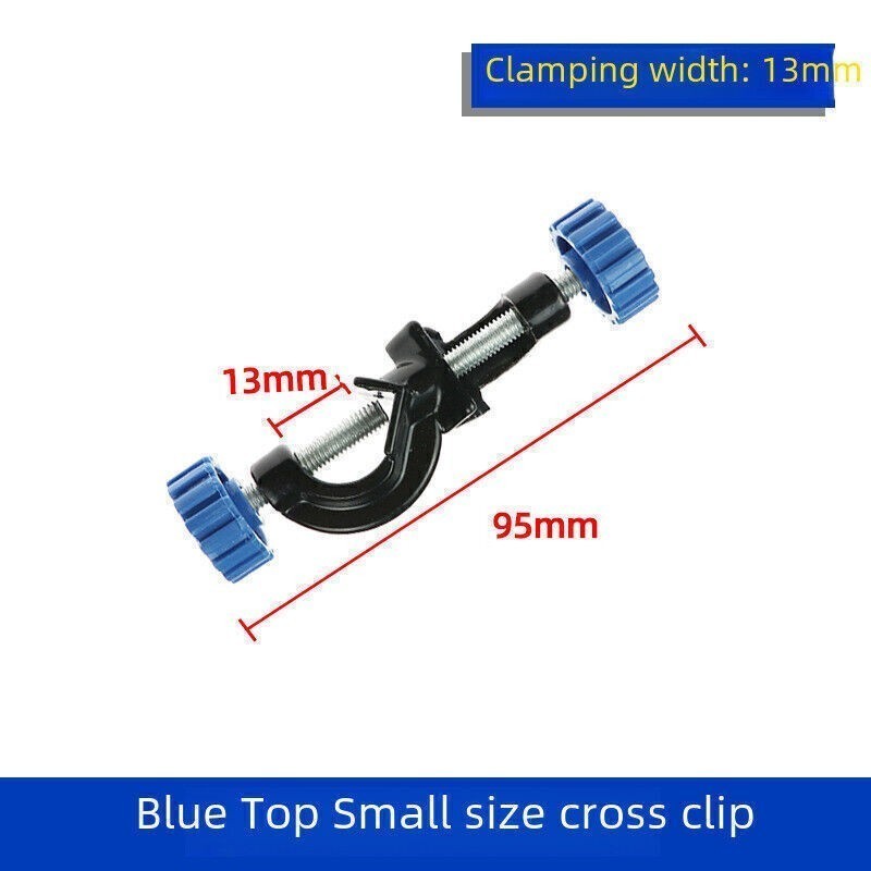 Lab Cross Clamp Set – Small Medium Large Sizes – Chemistry Stand Support Tool