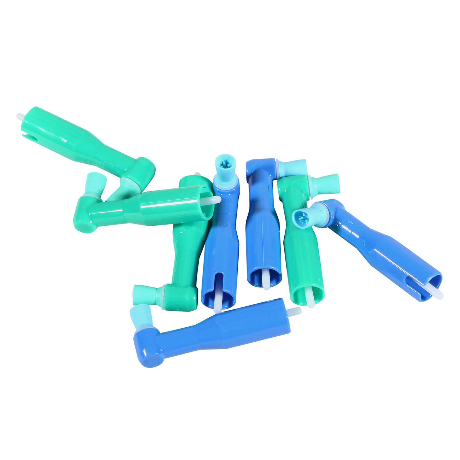 100pcs Dental Disposable Prophy Angles Top Quality Latex Free Soft or Firm OR