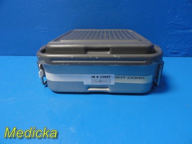 Baxter V. Mueller Genesis Sterilization Container W/ Basket 12″ Compact ~ 39807