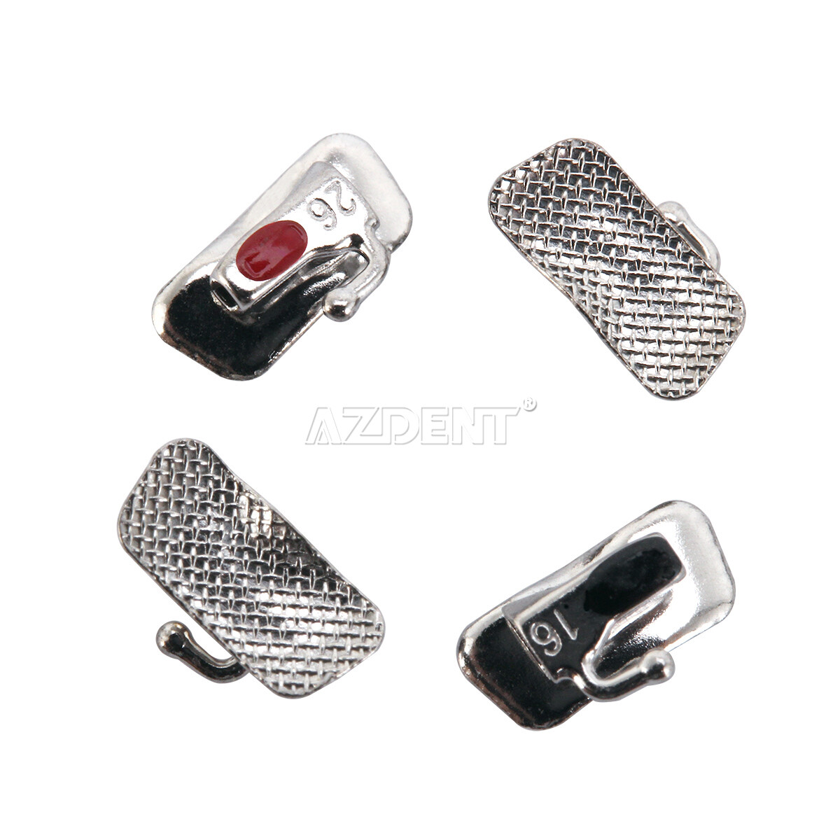 AZDENT Dental Orthodontic Bondable Buccal Tube 1st 2nd Molar MBT/Roth 022 018 CE