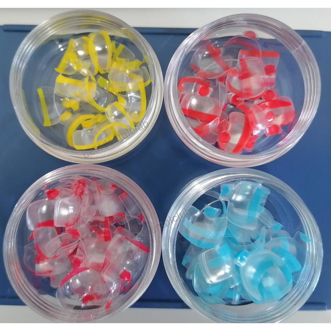 100Pcs Dental Posterior Transparent Clear Matrix Fits Bioclear BT 4 sizes