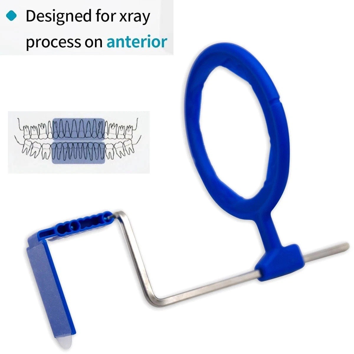 100PCS Dental X-Ray Positioning Sensor Holder Self-adhesive Bite block fits Ring