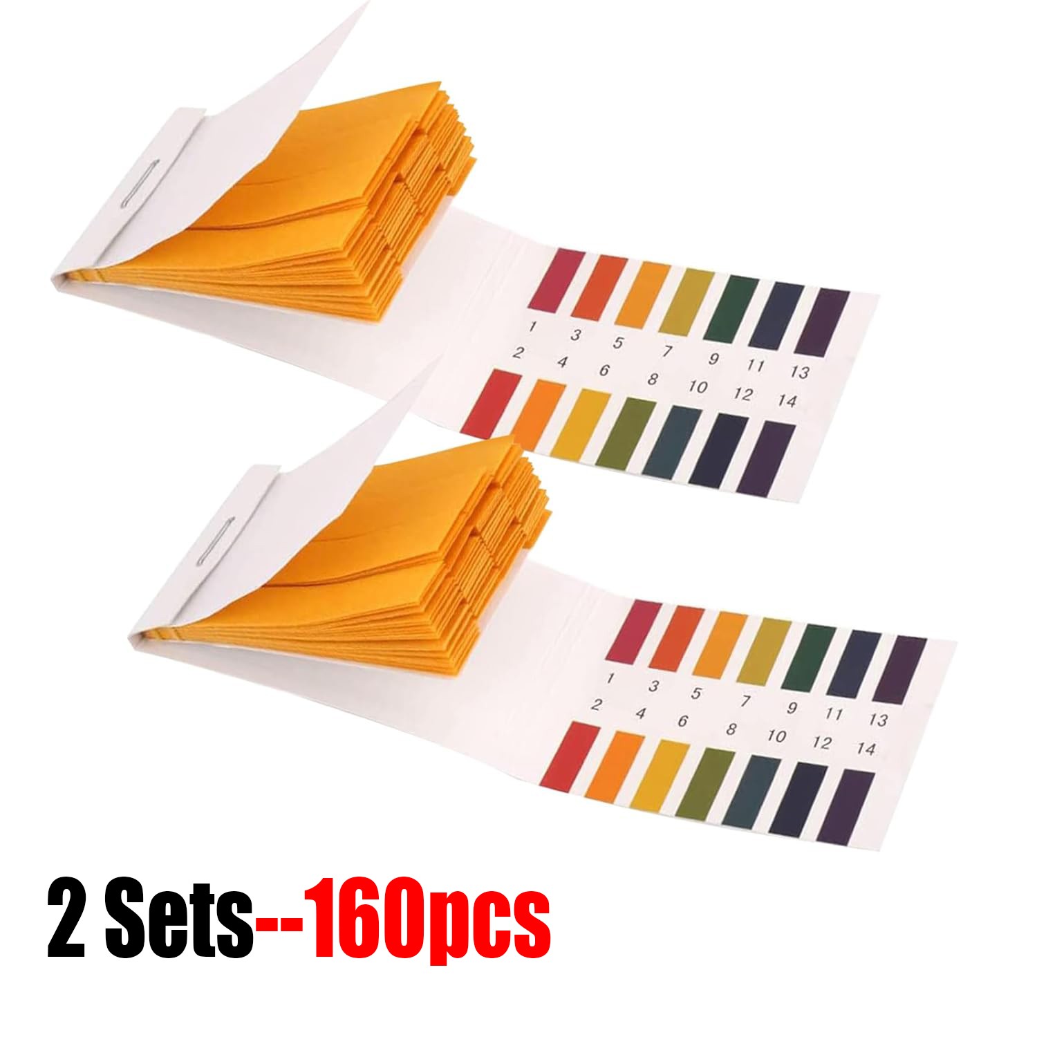 400Pcs pH Indicator Test Strips 1-14 Laboratory Paper Litmus Tester Urine Saliva