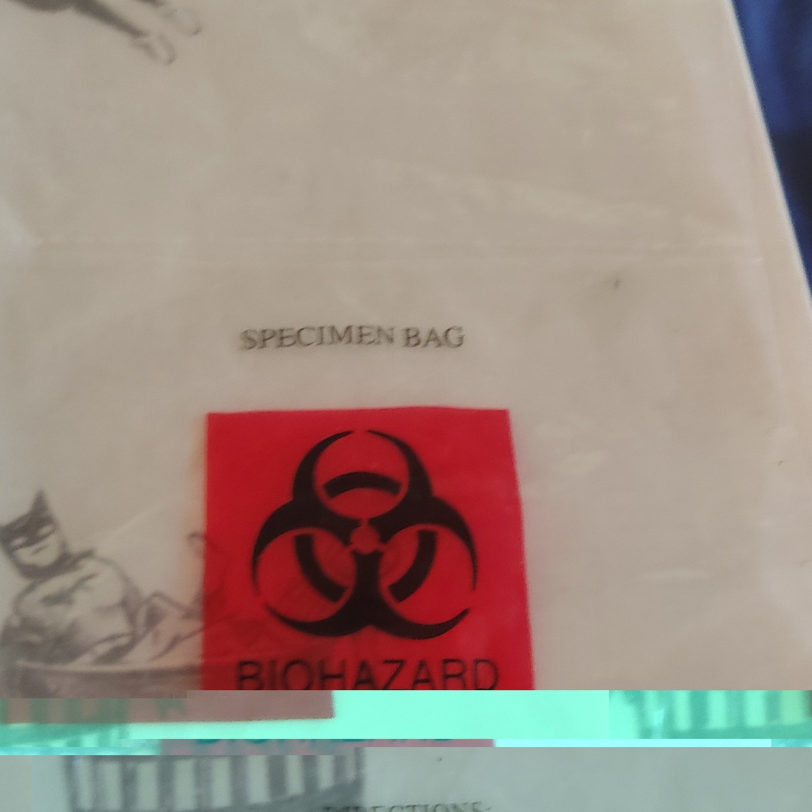 Biohazard Specimen Bag Model Specimen Bag Physical Laboratory Use MPN N/A