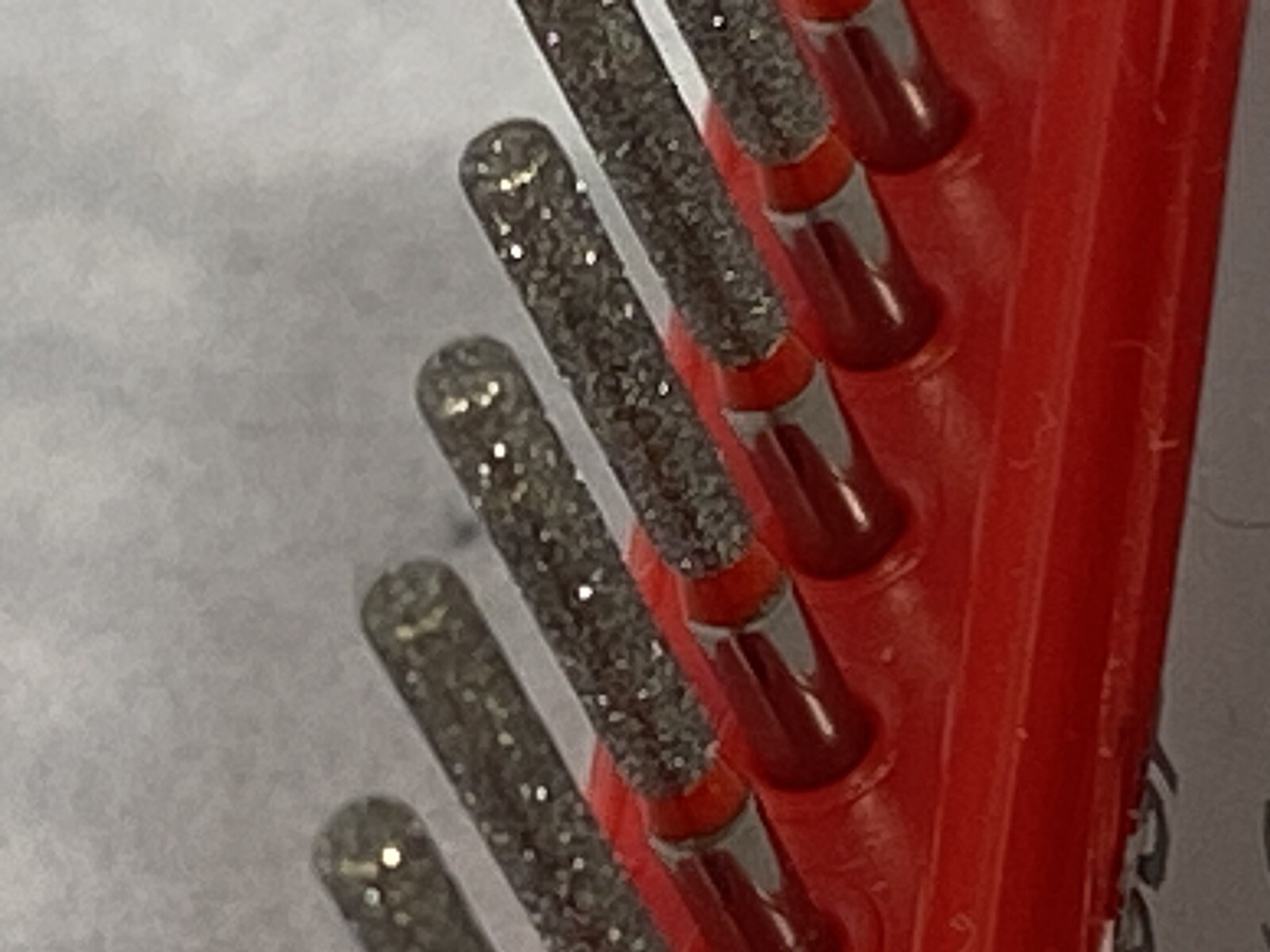 Modified Round End FG Diamond Burr. 1.6 Mm 20xG158-016sf Fine Grit