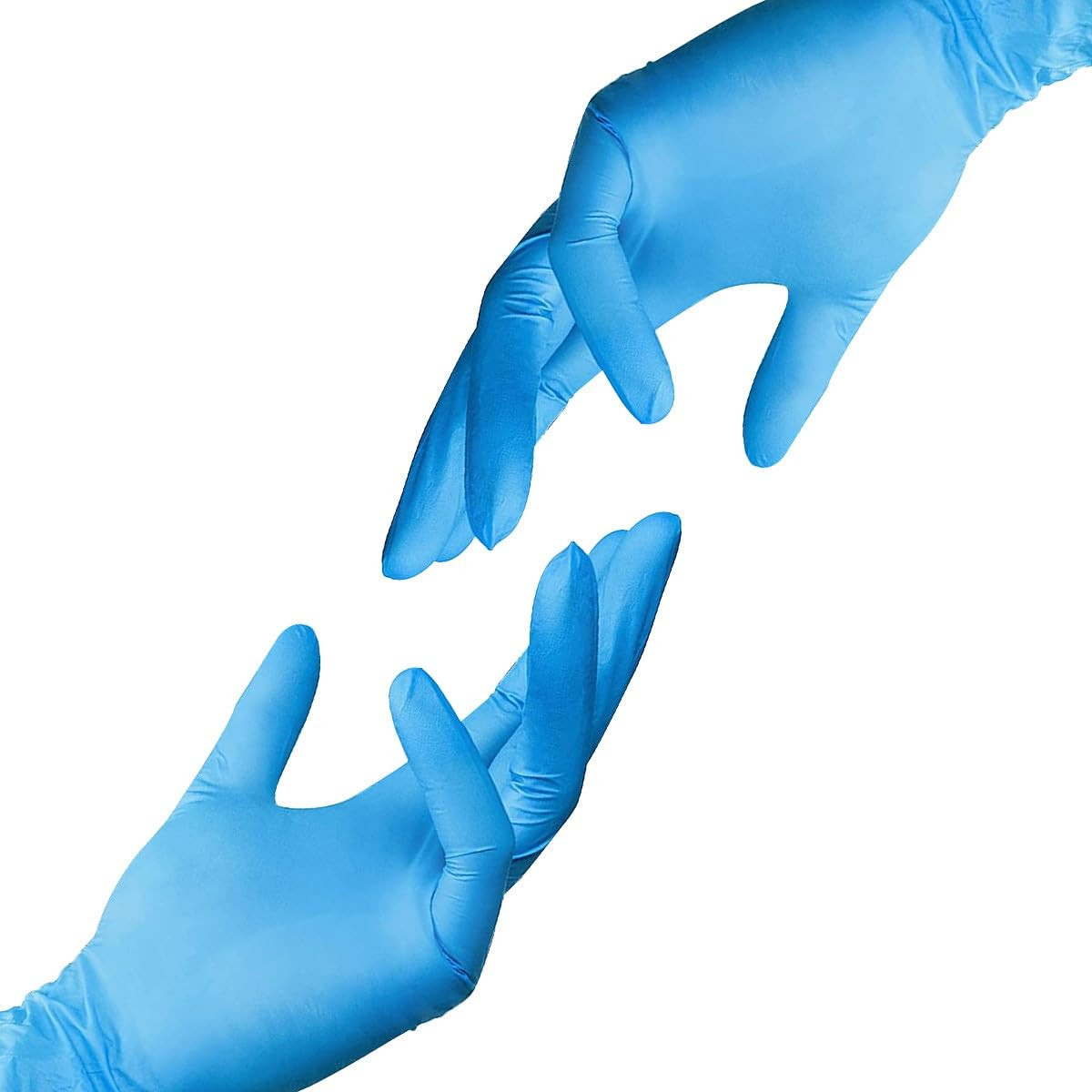 Basic Vinyl Exam Gloves, Latex-Free, Powder-Free, Disposable, Small, Case of 1,0