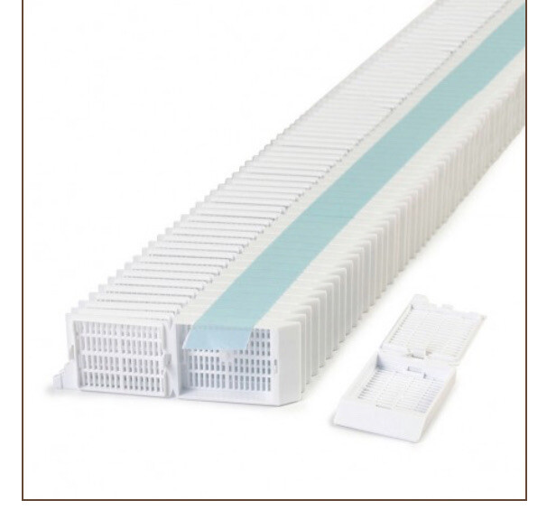 SIMPORT M505T – Unisette Tissue Cassettes, Quick Stack (Taped) White 1000 Count