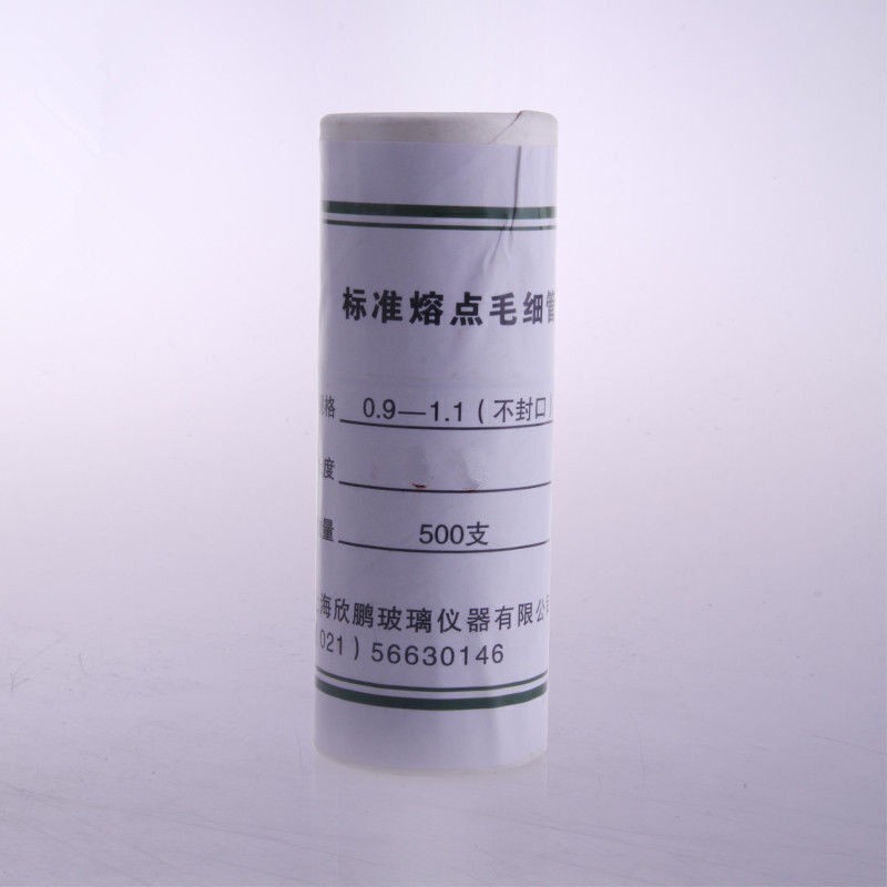 500PCS/Lot 100mm Glass Melting Point Capillary Tube 4″ 0.9-1.1 mm One End Closed