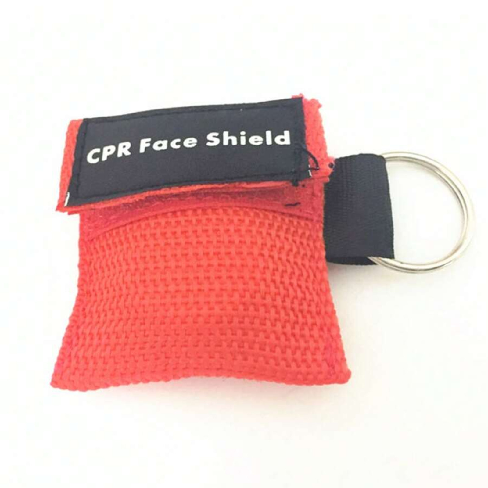 CPR Mask Keychain Portable Emergency Face Shield One Way Valve First Aid Kit Set