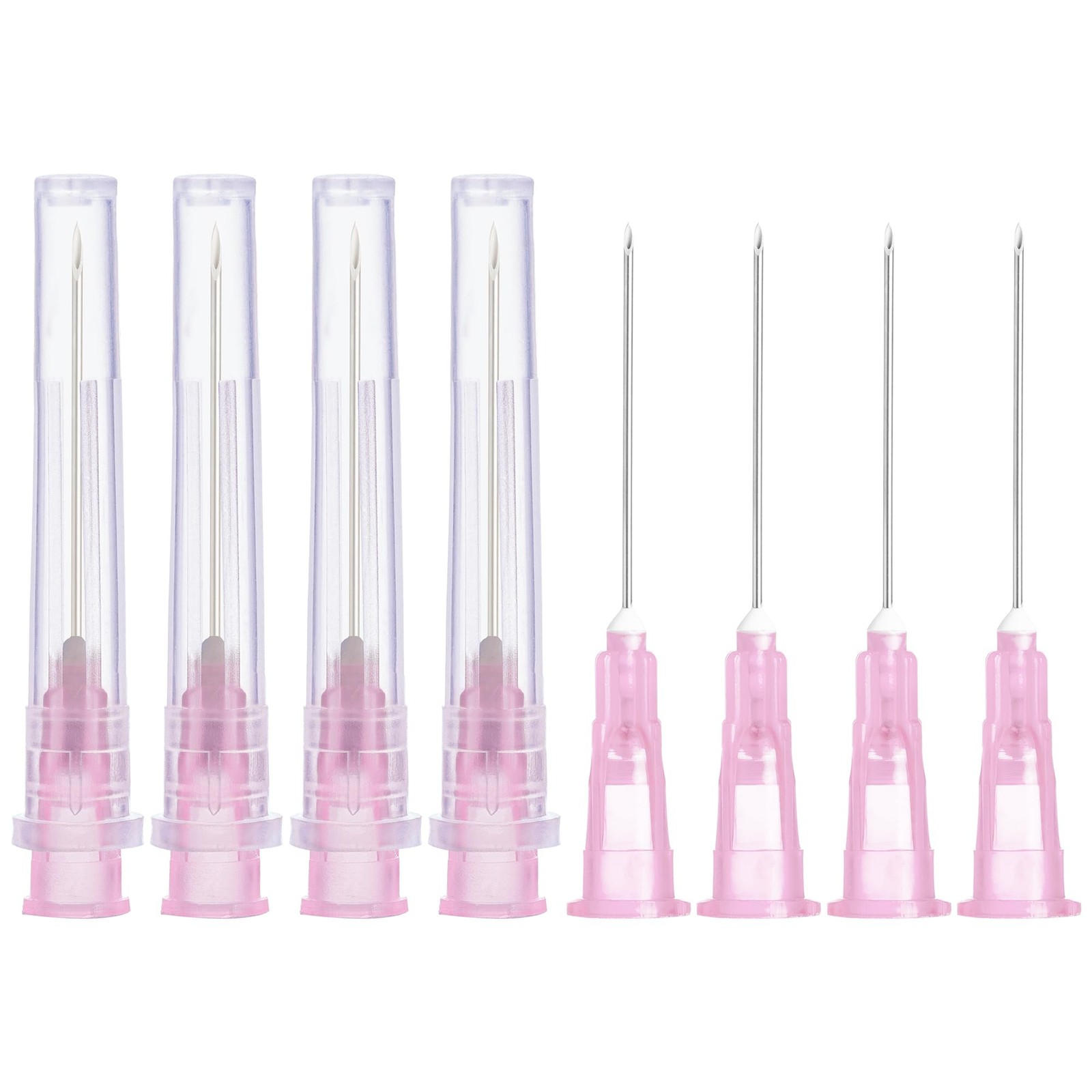 100PCS 18G 1 Inch Luer Lock Dispensing Needles Individually Packed Sterile Pack