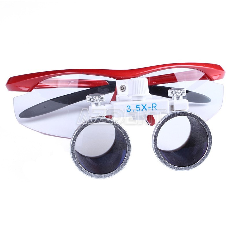 3.5X Dental Surgical Magnifier Medical Magnifying Binocular Loupes AZDENT