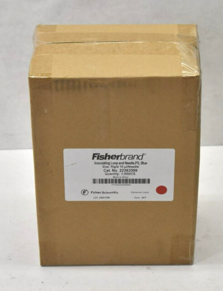 Lot of 1000 FisherBrand Disposable Inoculating Loops & Needles Flexible 22363599