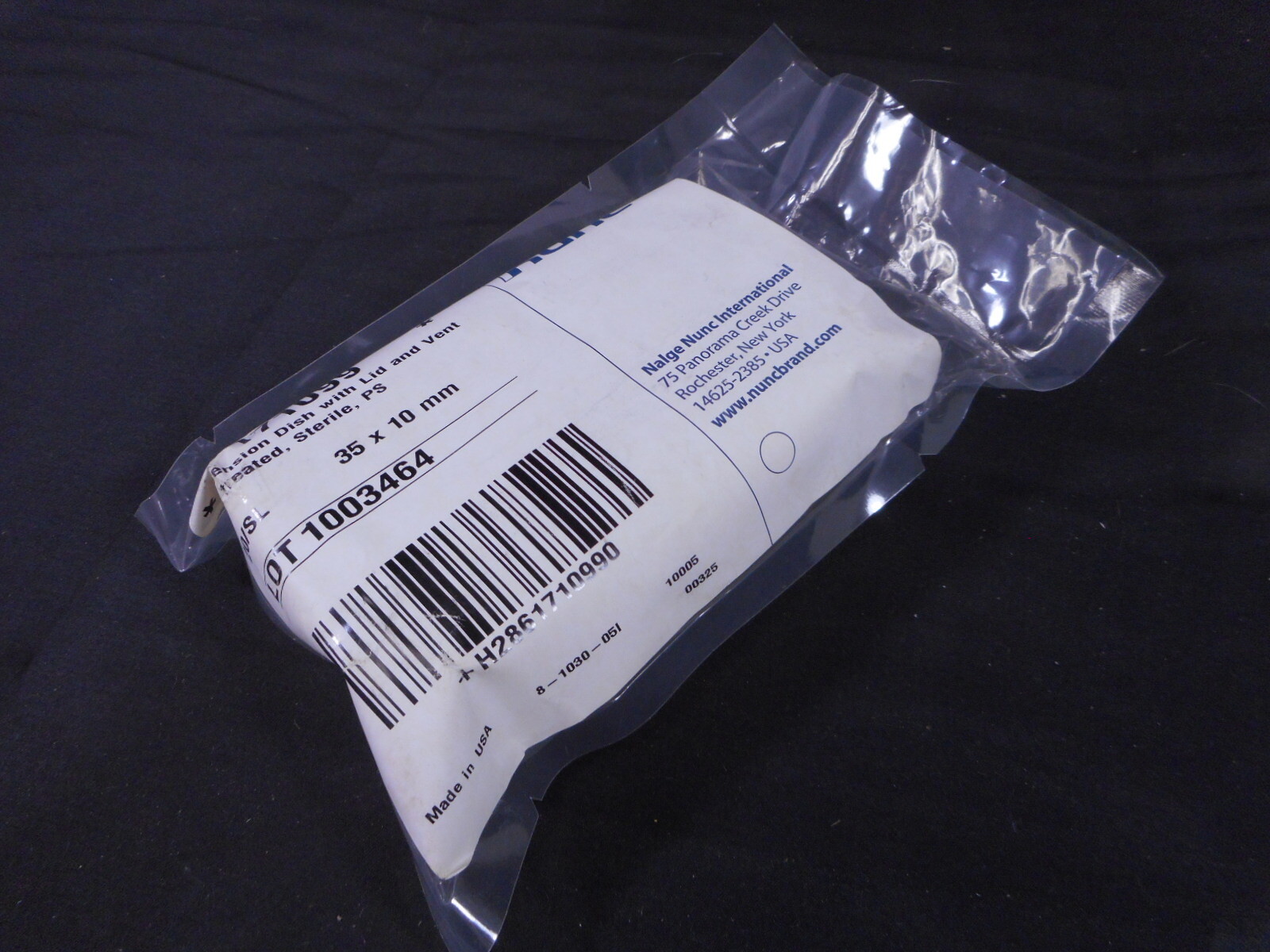 THERMO SCIENTIFIC Nunc Cell Culture Petri Dish w/Lid 35x10mm 171099 (20/pk)