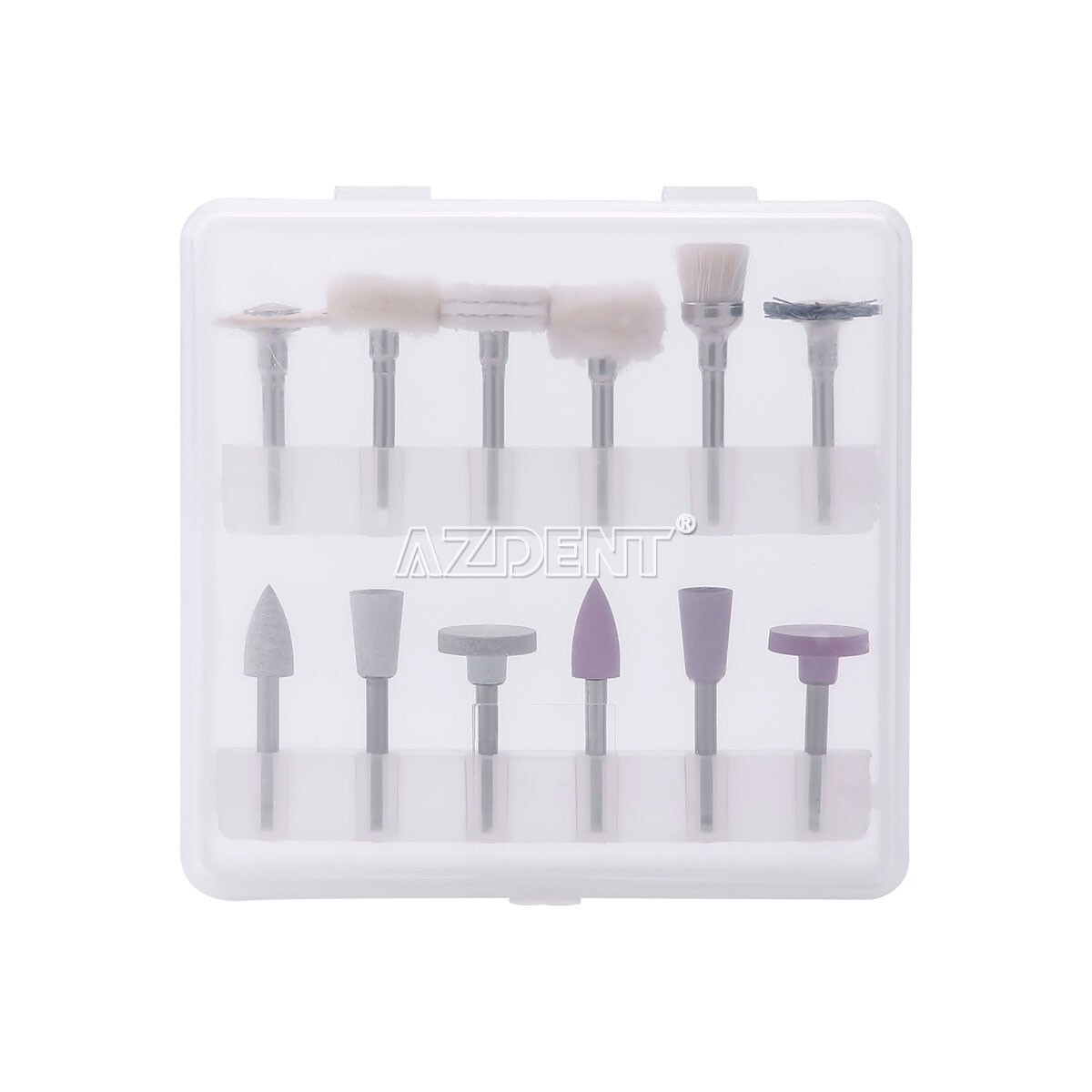 Dental Composite Finishing Polishing Brushes Silicone Polishers RA 2.35mm USA