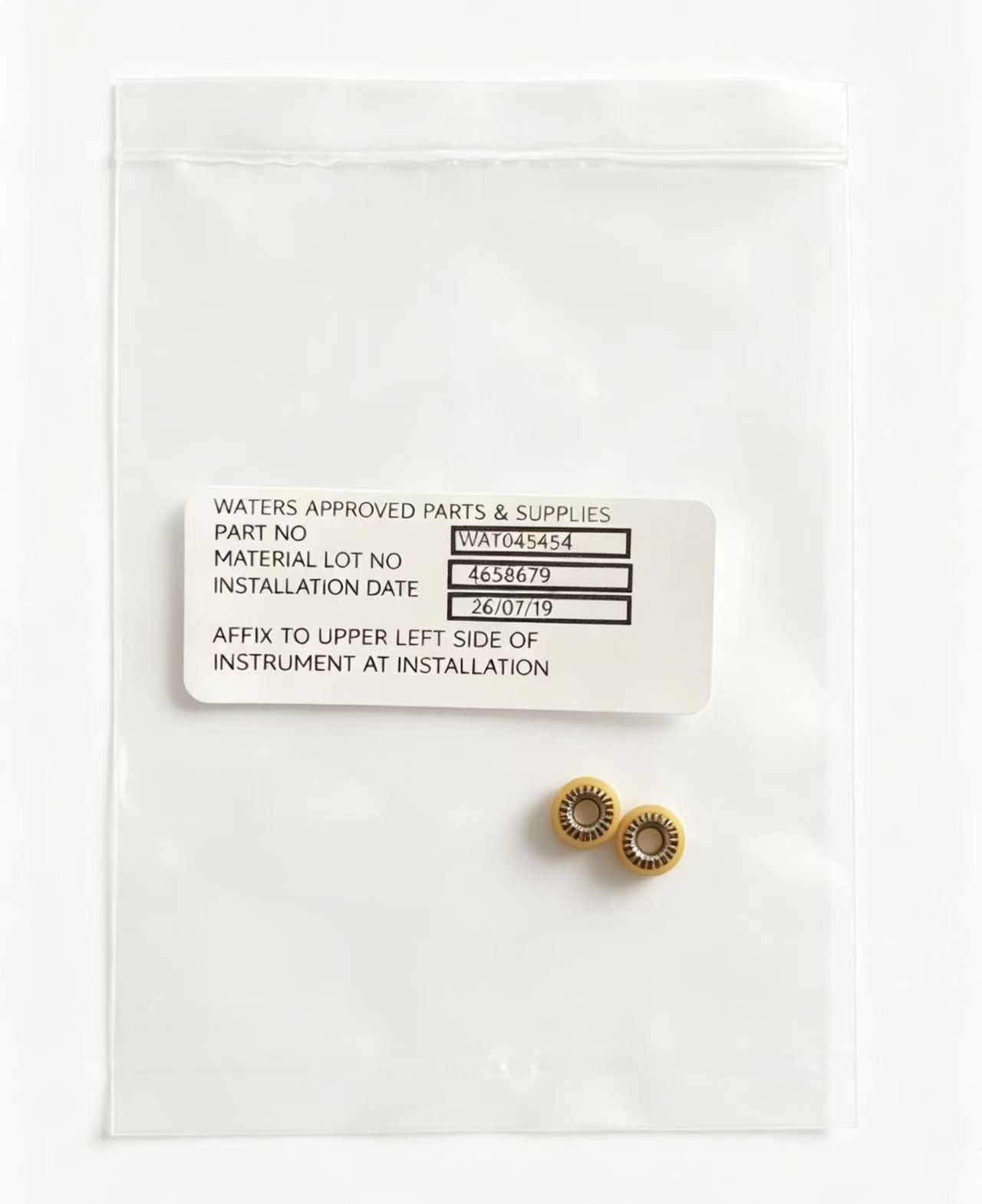 Waters WAT045454 – HPMV GOLD SEALS for Waters 715, 717, 2690, 2695, 2695D, 2/PK