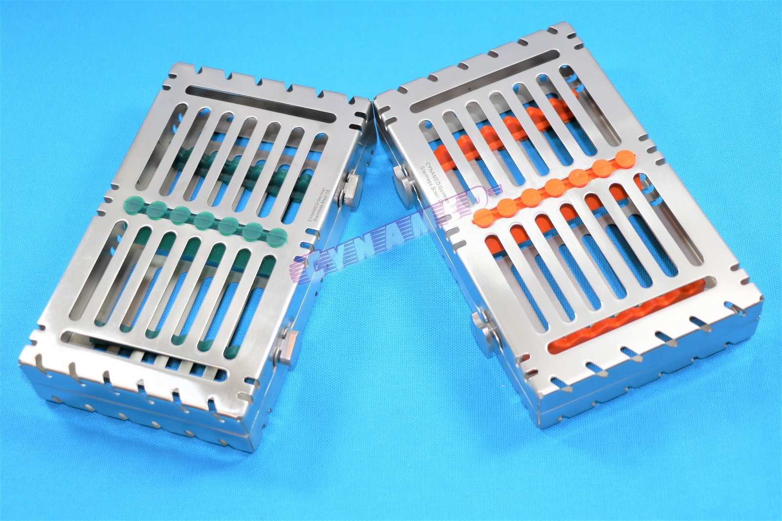 DETACHABLE STERILIZATION CASSETTE FOR 7 INSTRUMENTS GERMAN PREMIUM DENTAL 2 EACH