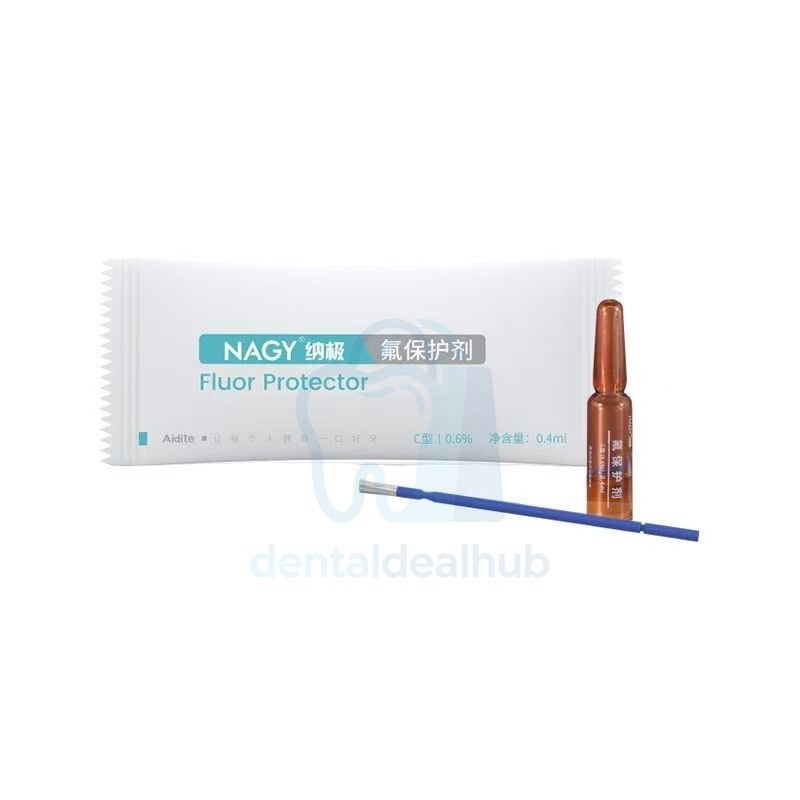 NAGY Fluor Protector Type A/C Fluoride Varnish Caries Prevention 0.4g/10g/3ml