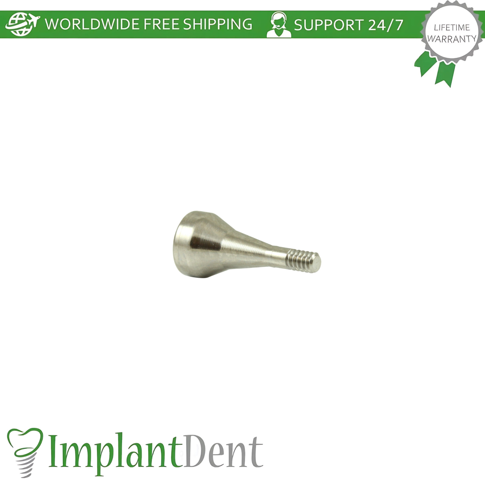 X10 0sstem TS Compatible Mini Platform 2.1mm Healing Cap Dental Prosthetic