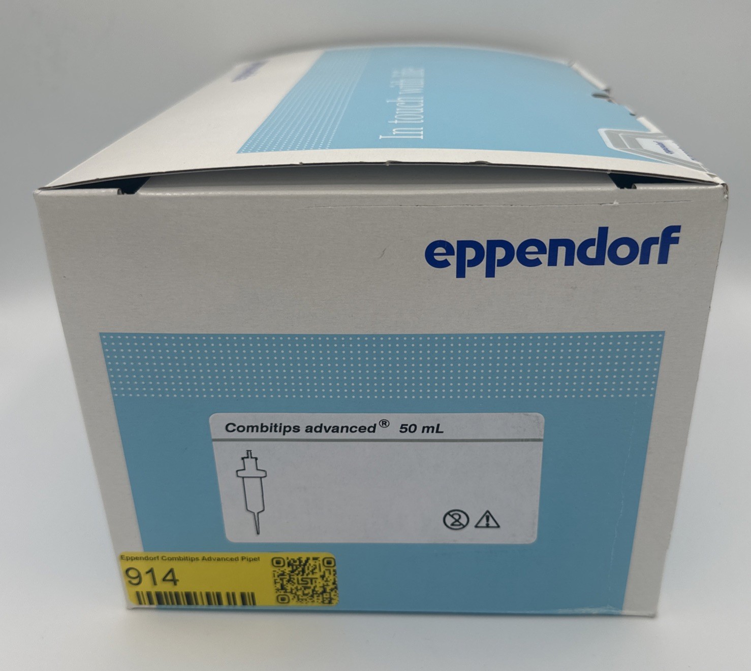 EPPENDORF 50mL Combitips Advanced Pipette Tips 0030089480(25/Pack)