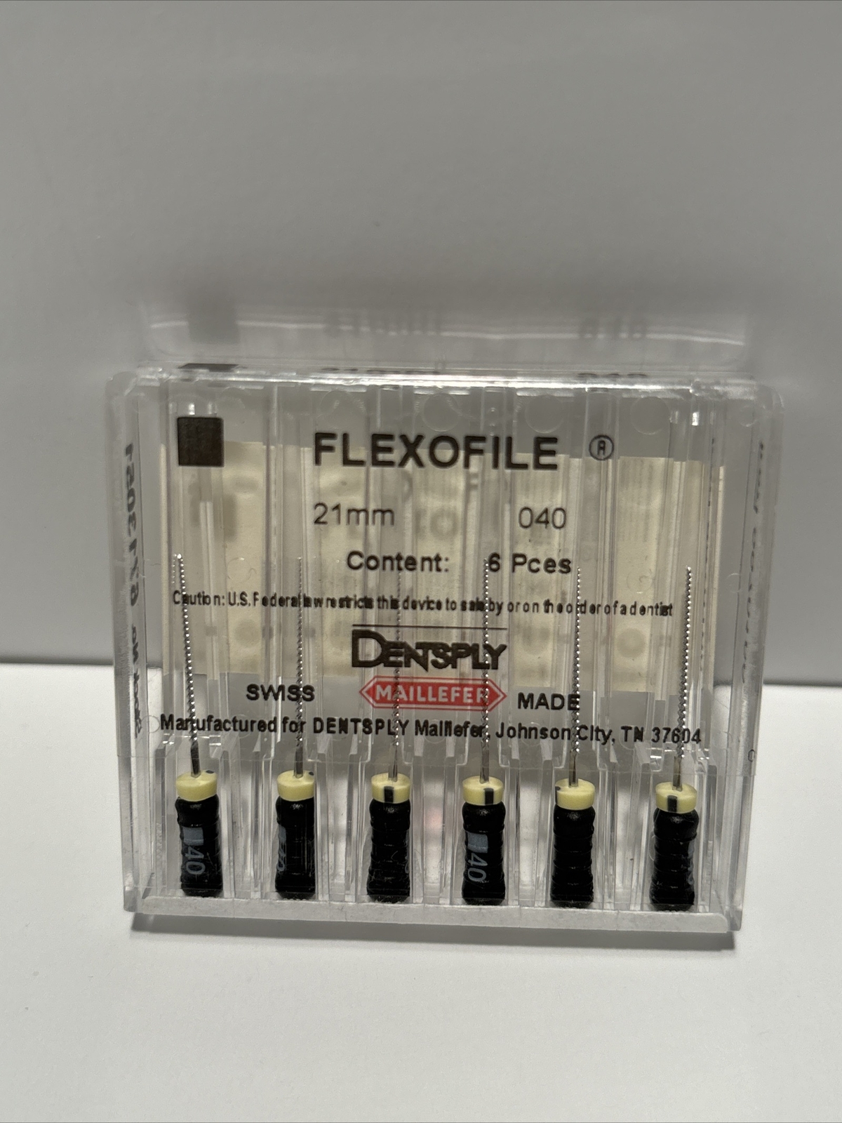 densply flexofile 21mm 040 6 Pack