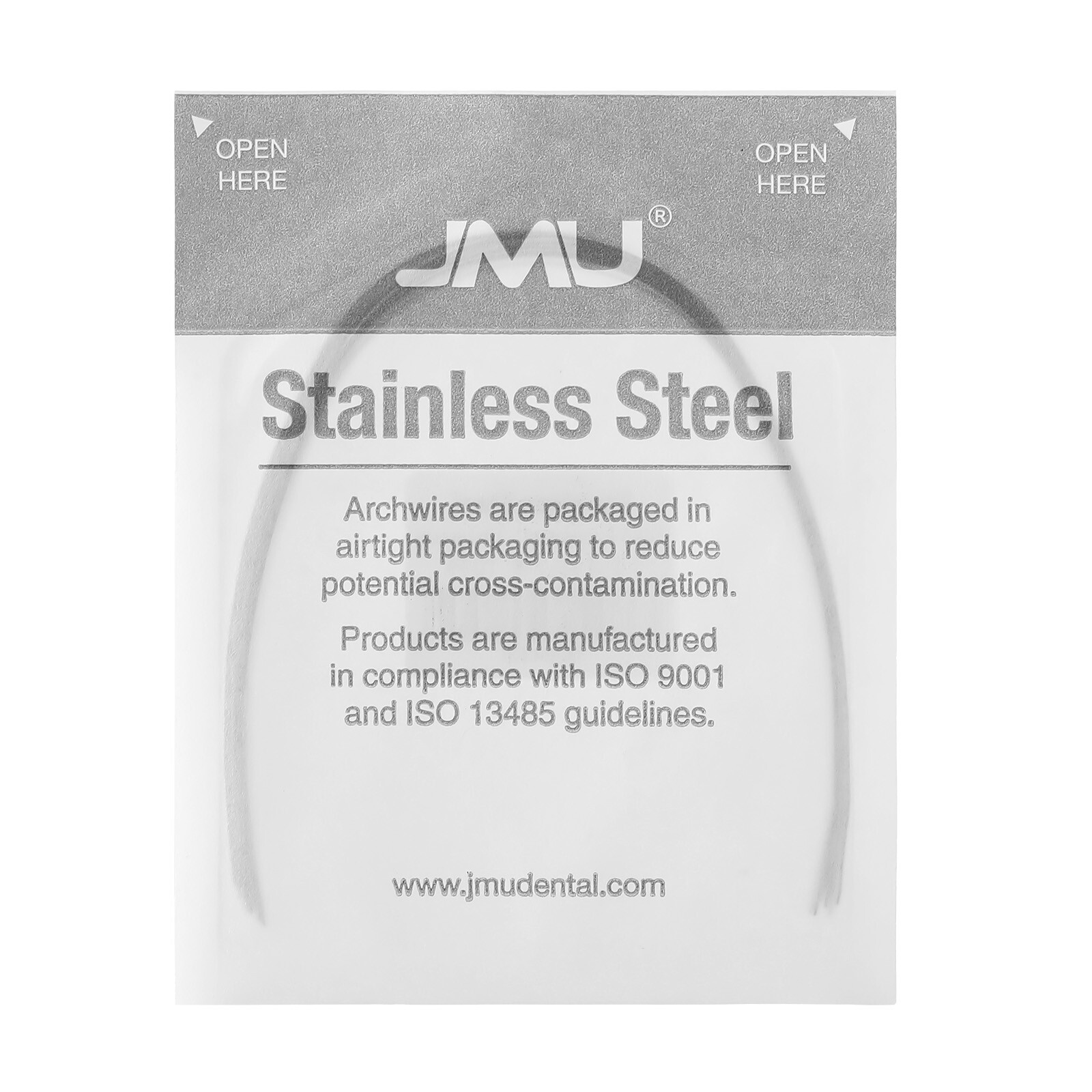 JMU Archwire Over-Expanded Stainless Steel Universal Round/Rectangular