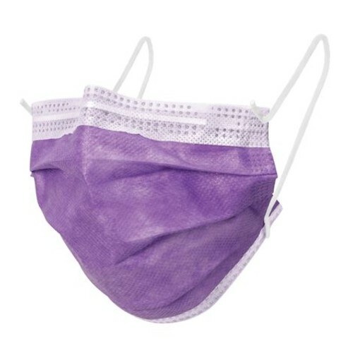 *50-Pieces* Richmond Path-O-Guard Earloop AST Level 3 Face Mask Lavender 400589
