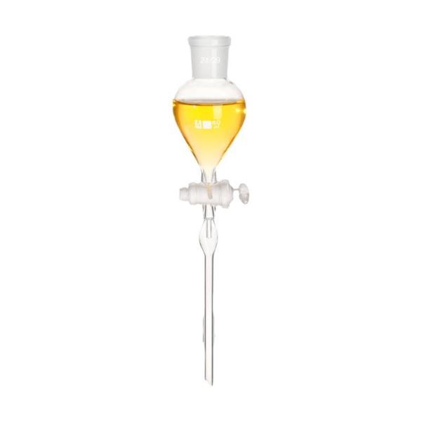 Secure Separation: 60ml-500ml Spherical Dropping Funnel – Chemistry Lab Tool